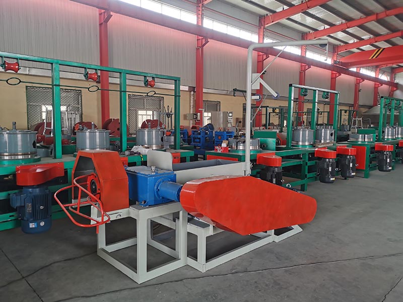 300型象鼻子收線高速水箱拔絲機(jī)組